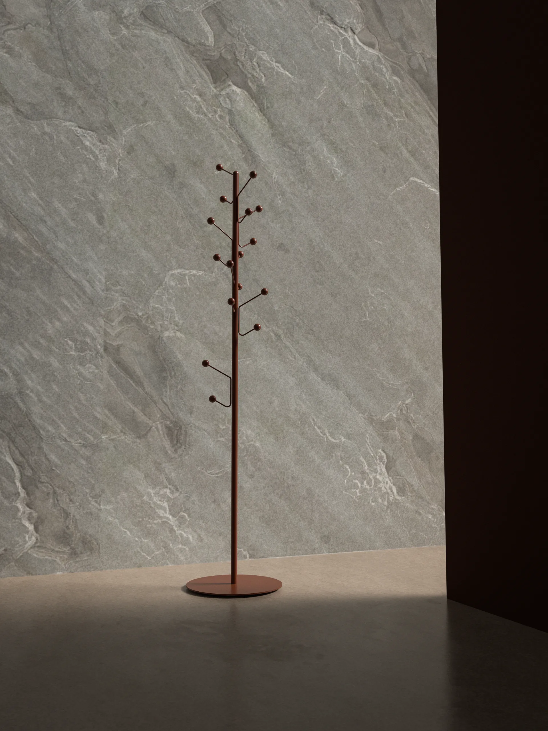 Porte-manteau Bill Floor, Cannelle Maze