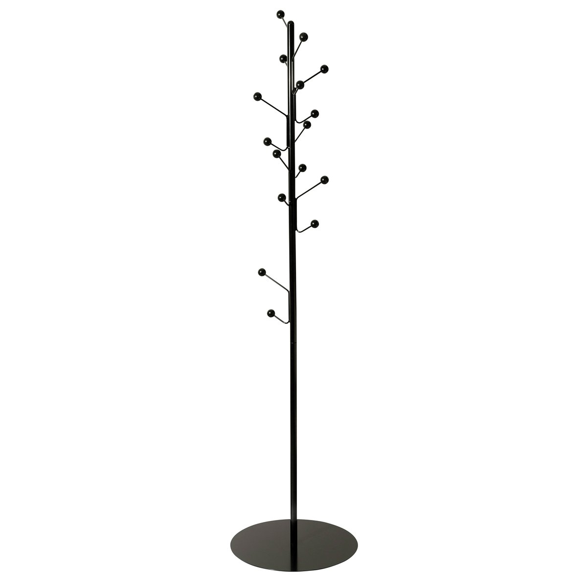 Maze Porte-manteau Bill Floor Noir | Design Scandinave | Cintres & portants | Noir