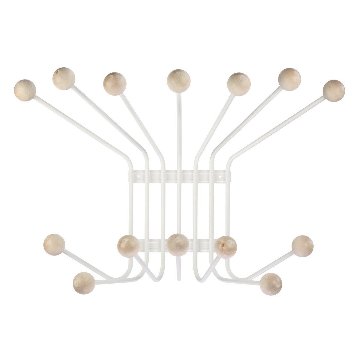 Maze Porte-manteau Bill L blanc | Design Scandinave | Crochets & Portemanteaux muraux | Blanc