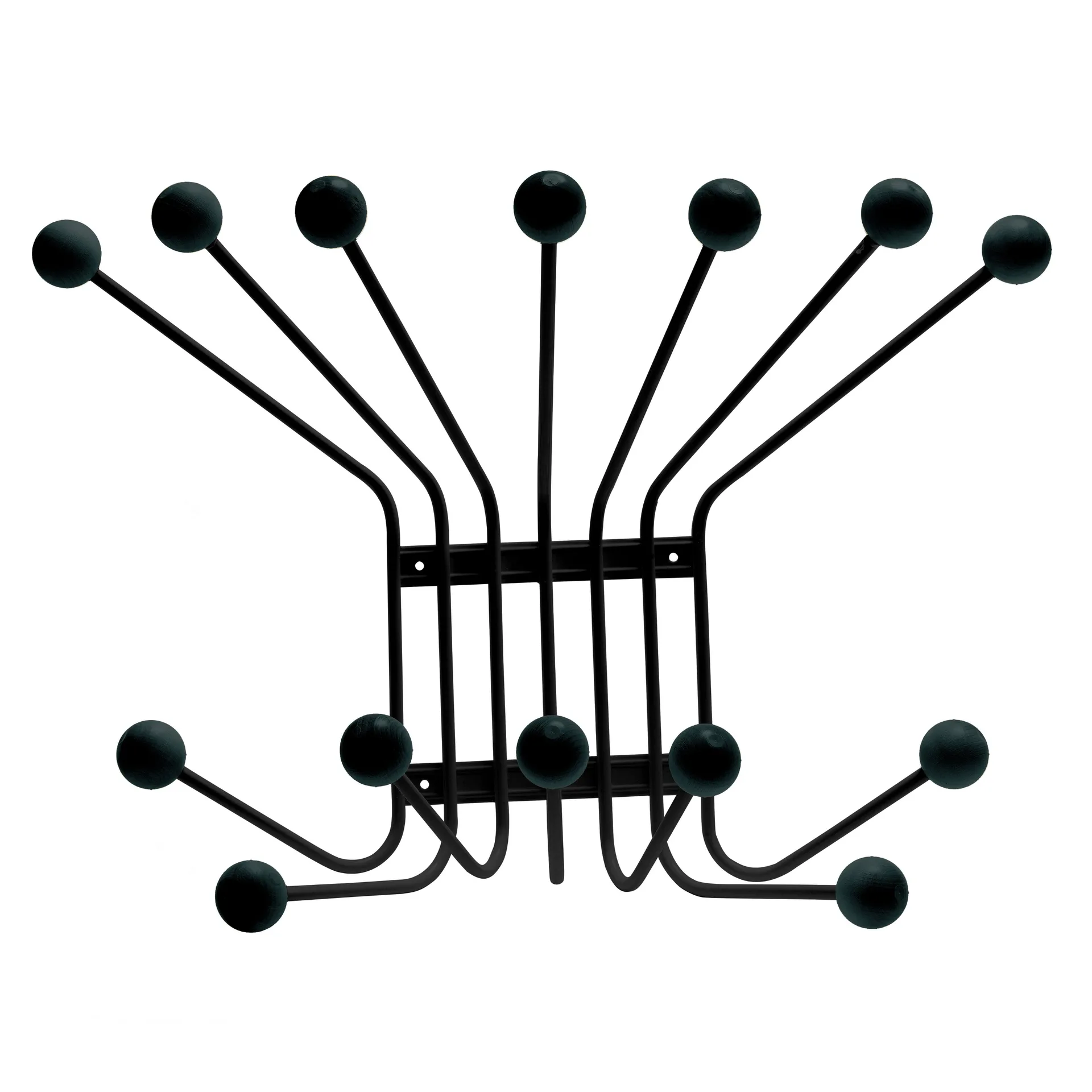 Porte-manteau Bill L, noir Maze