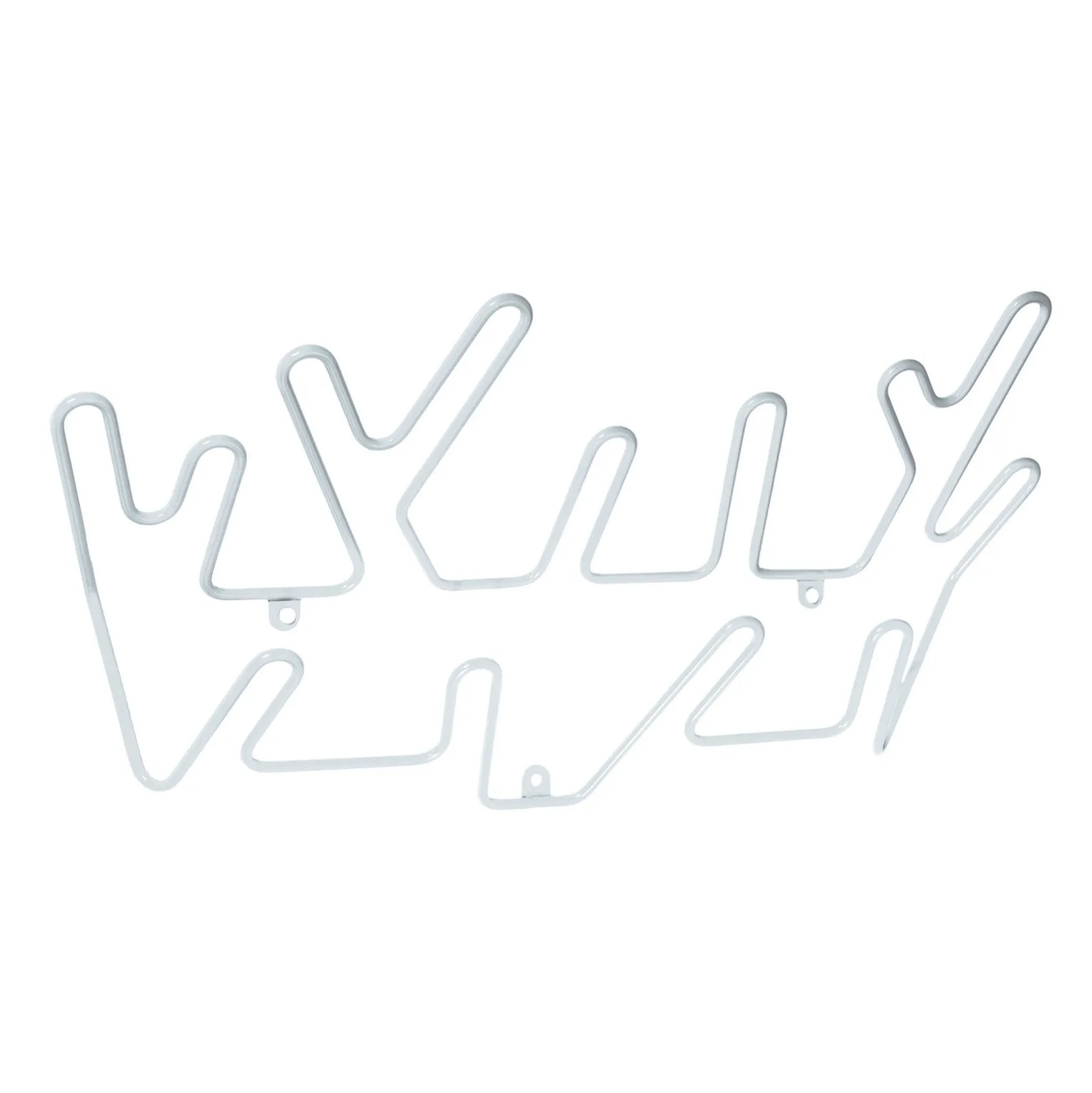 Porte-manteau Crown, blanc Maze