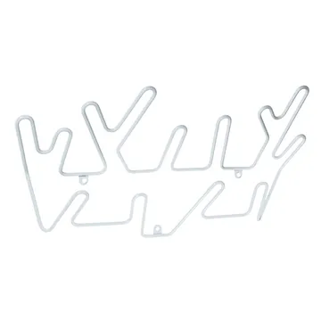 Porte-manteau Crown - blanc - Maze