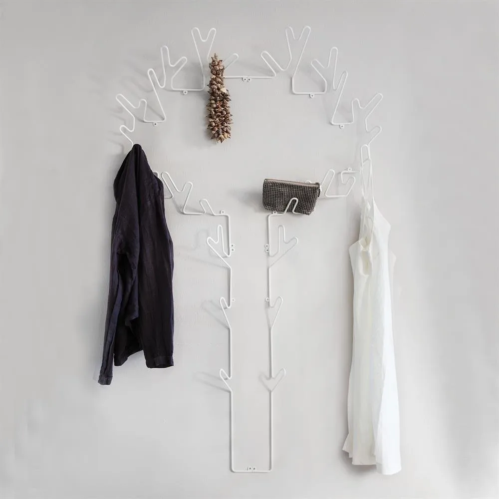 Porte-manteau Tree, blanc Maze