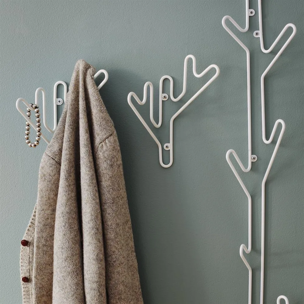 Porte manteau Twig, blanc Maze