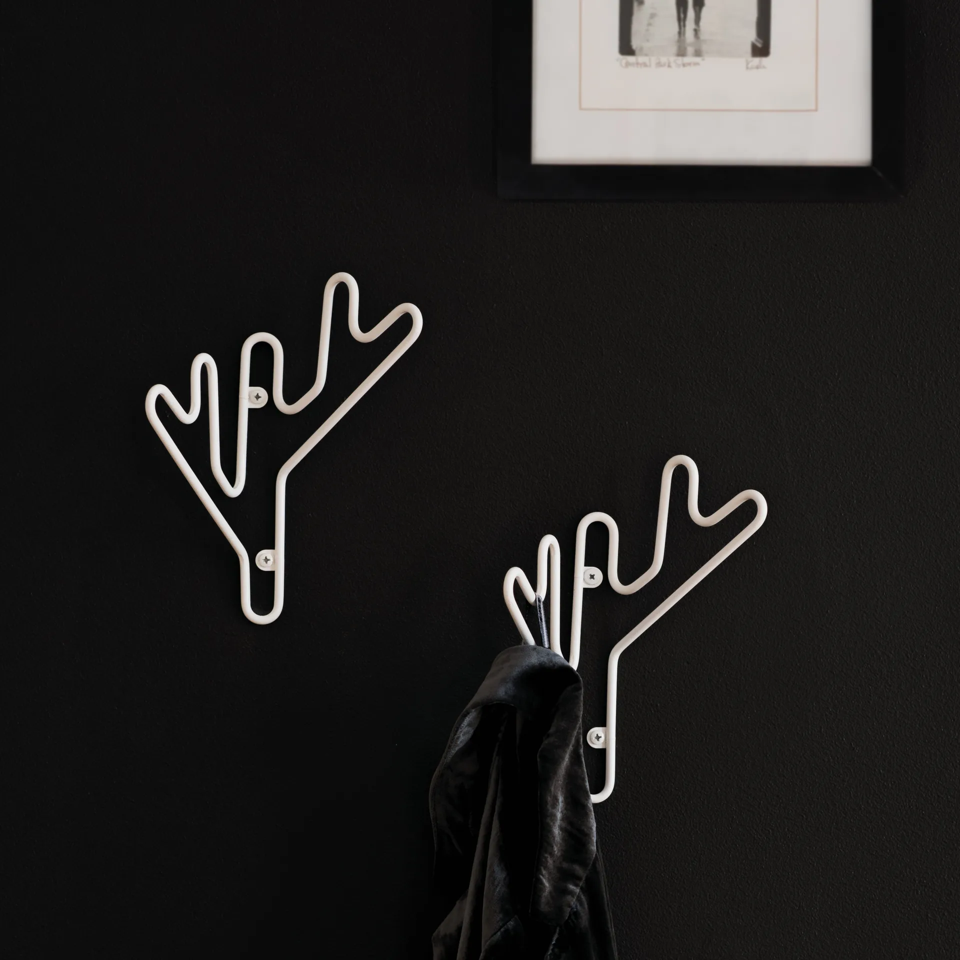 Porte manteau Twig, blanc Maze