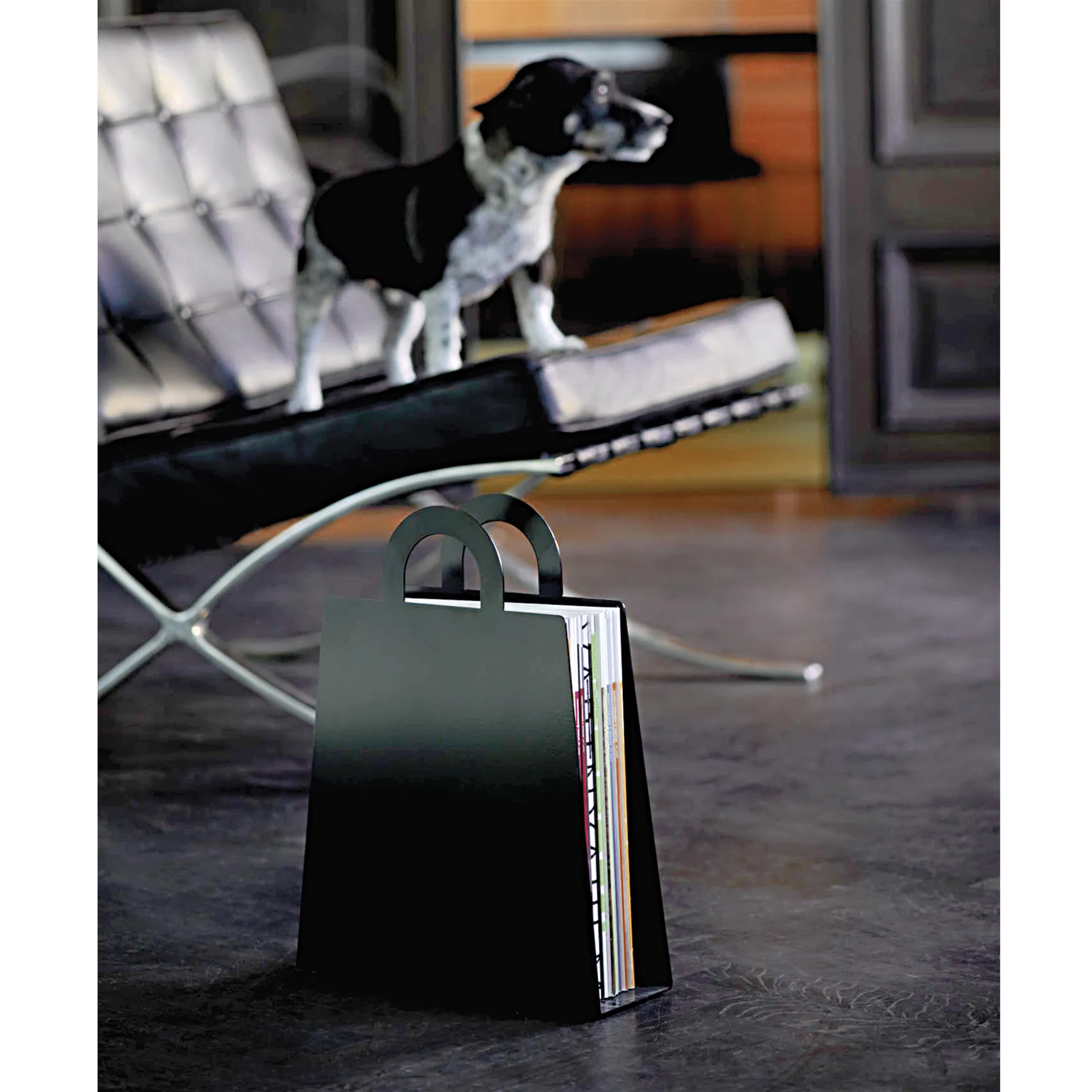 Porte-revues MagBag, noir Maze