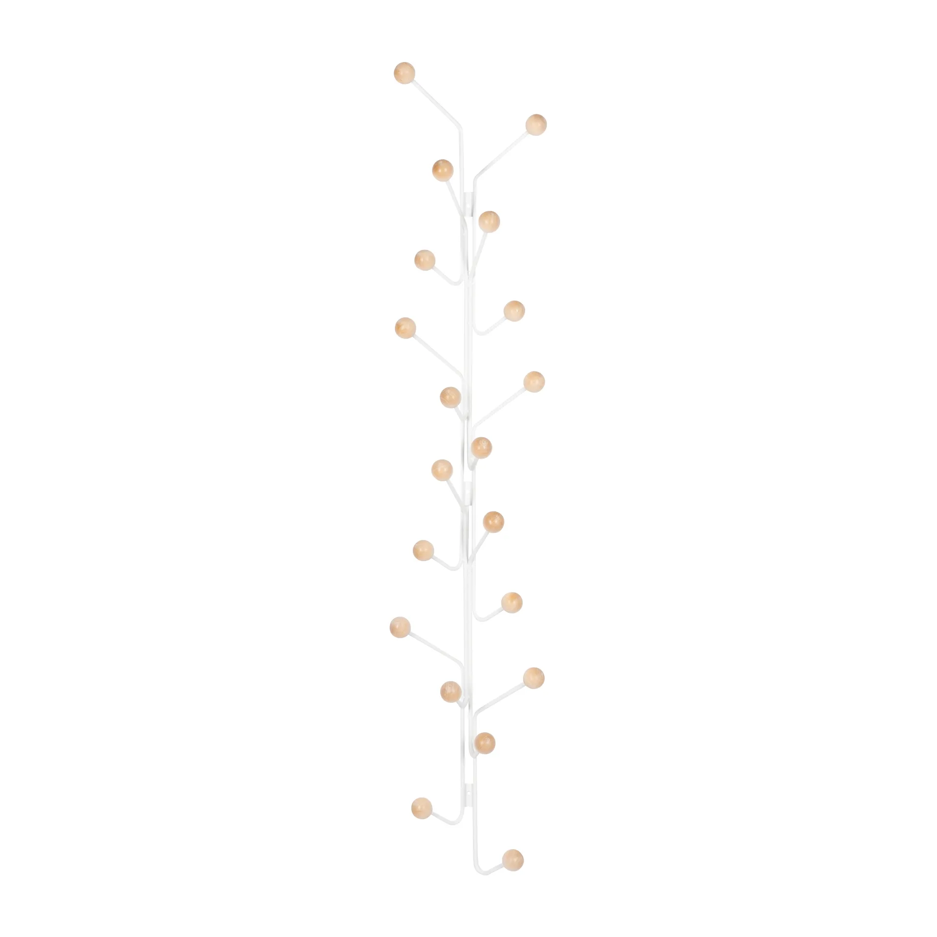 Porte vêtements Bill Vertical, Blanc Maze