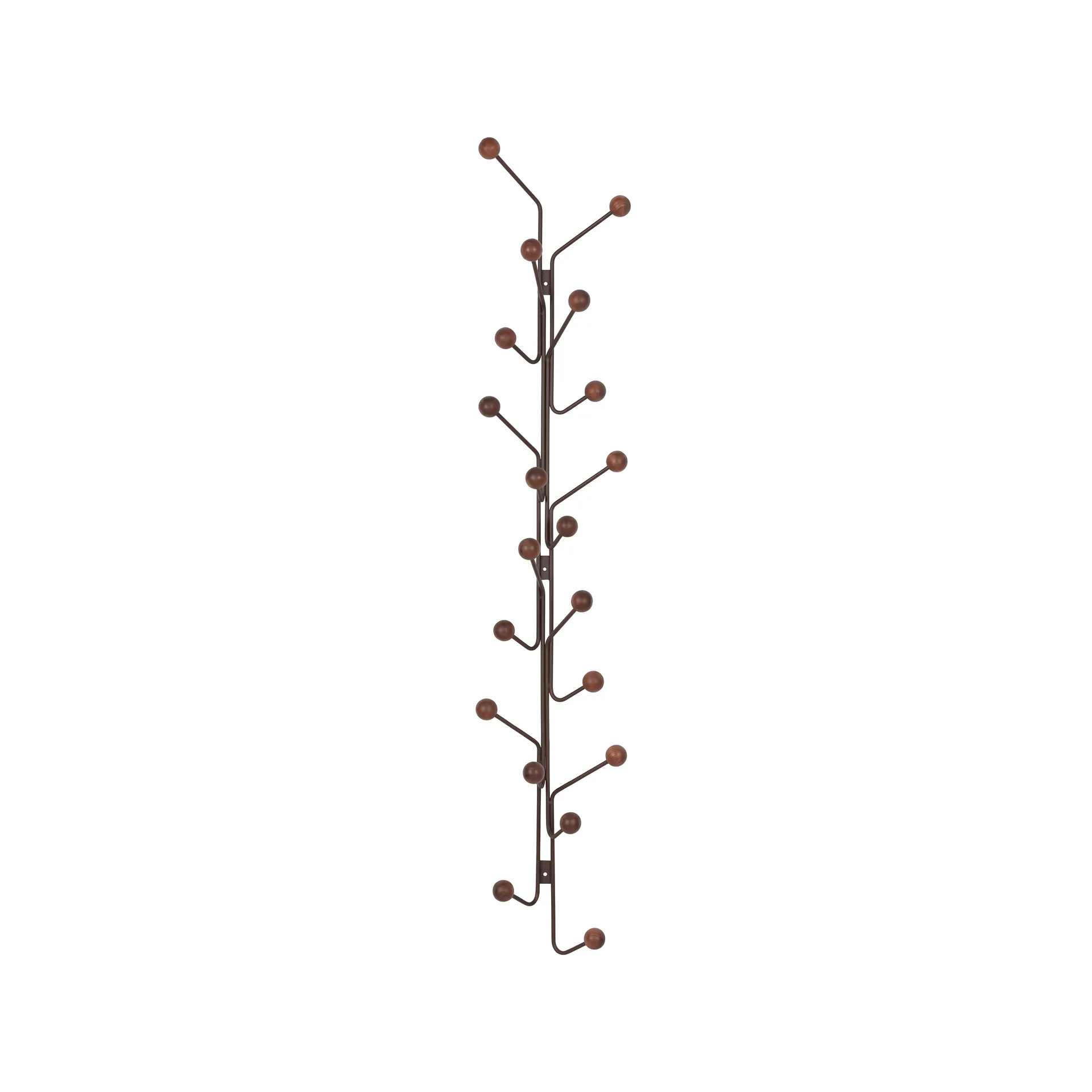 Porte vêtements Bill Vertical, Dark mocha Maze