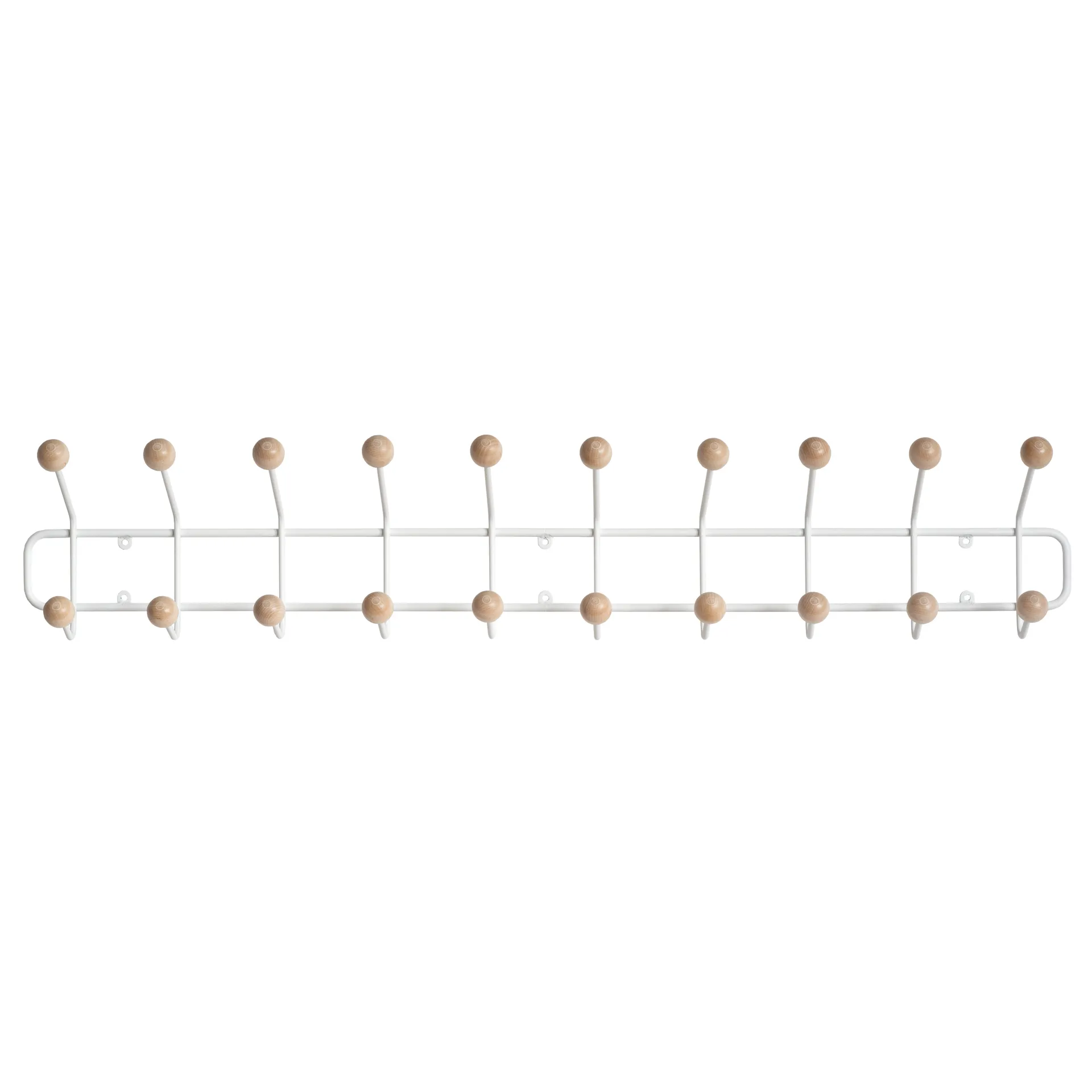 Support à vêtements Bill Horizontal L, blanc Maze