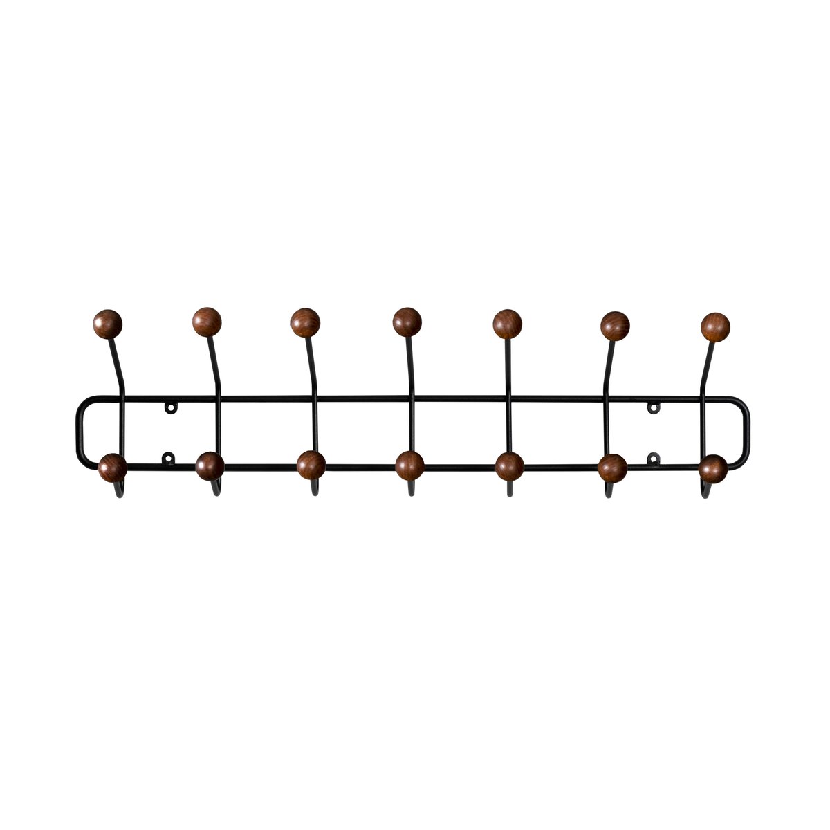 Maze Support à vêtements Bill Horizontal S Noir-marron foncé
