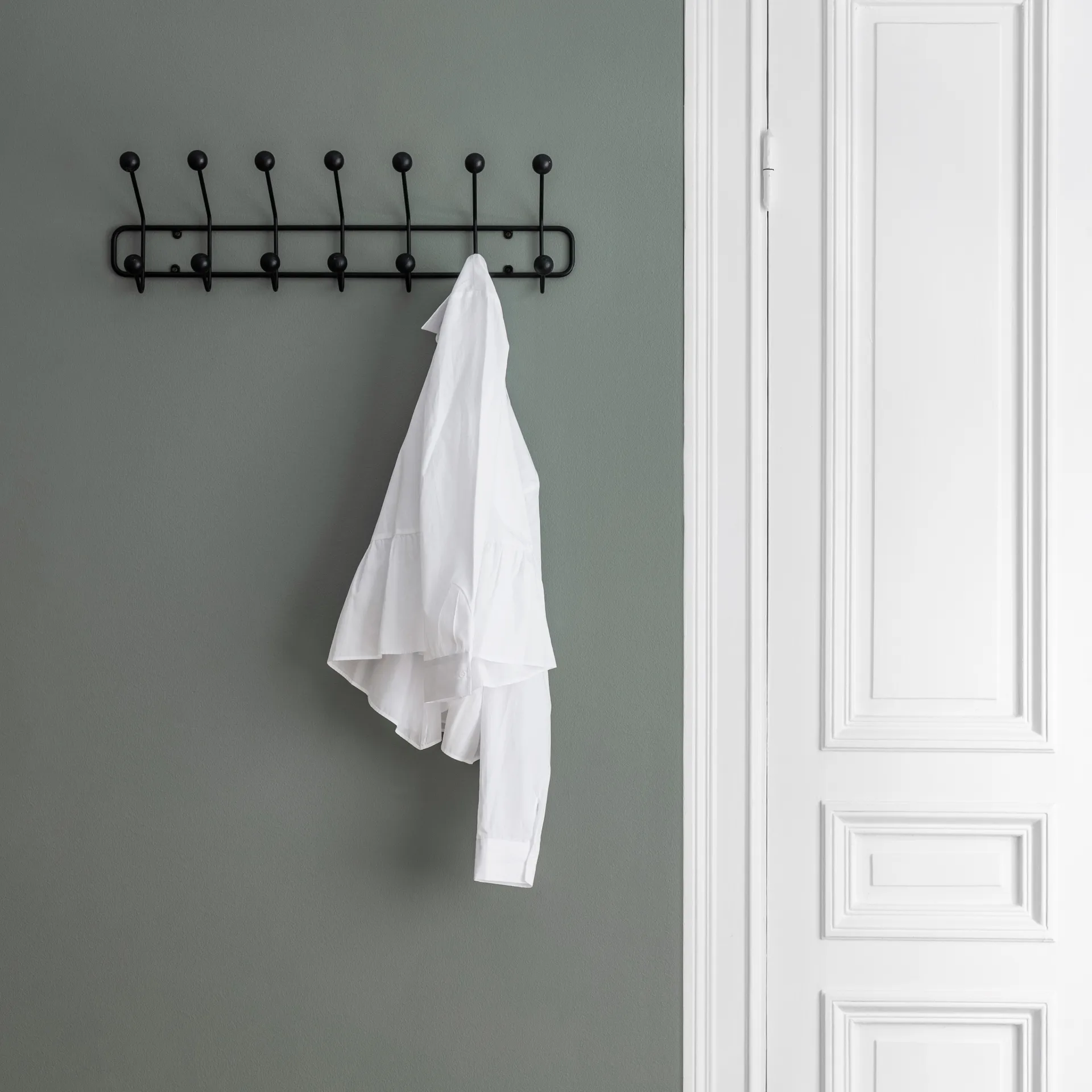 Support à vêtements Bill Horizontal S, noir Maze