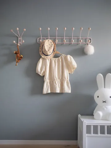 Support à vêtements Bill Horizontal S - Rose pâle - Maze