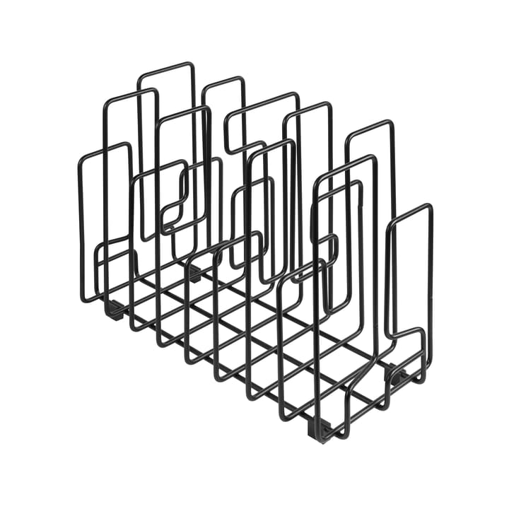 Support pour magazines In The Neighbourhood, Noir Maze