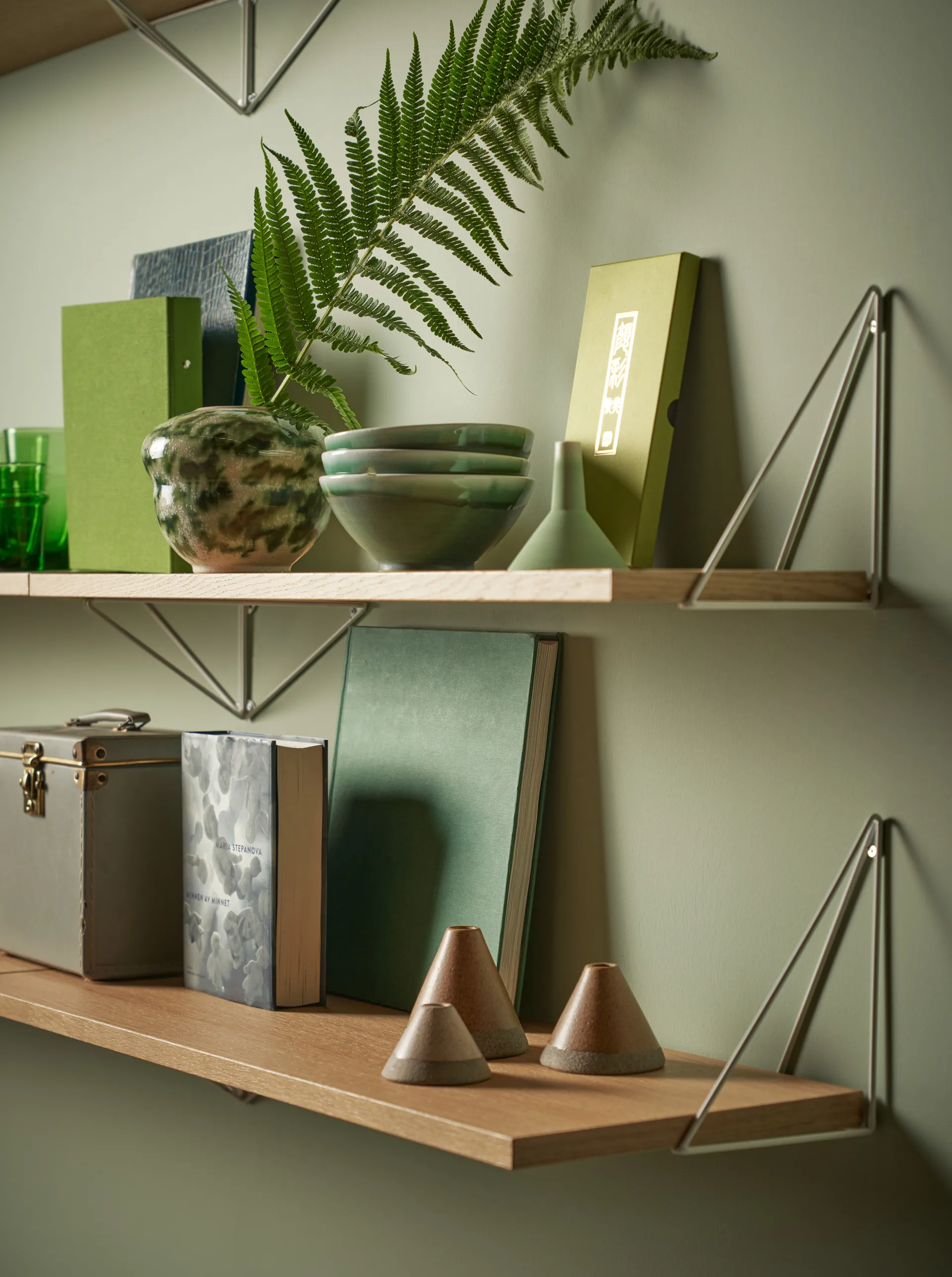 Support Pythagoras, lot de 2, blanc Maze