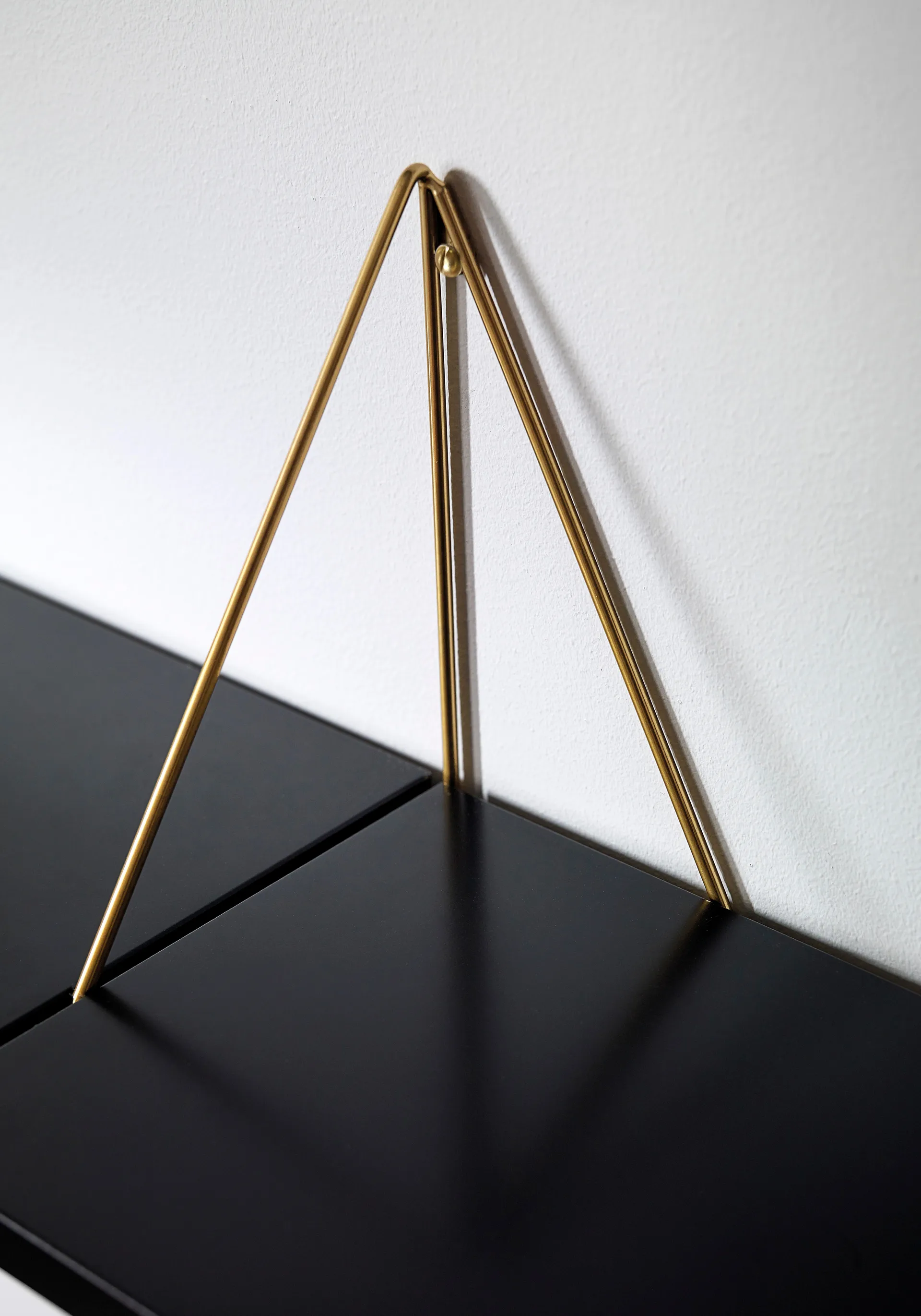 Support Pythagoras, lot de 2, laiton Maze