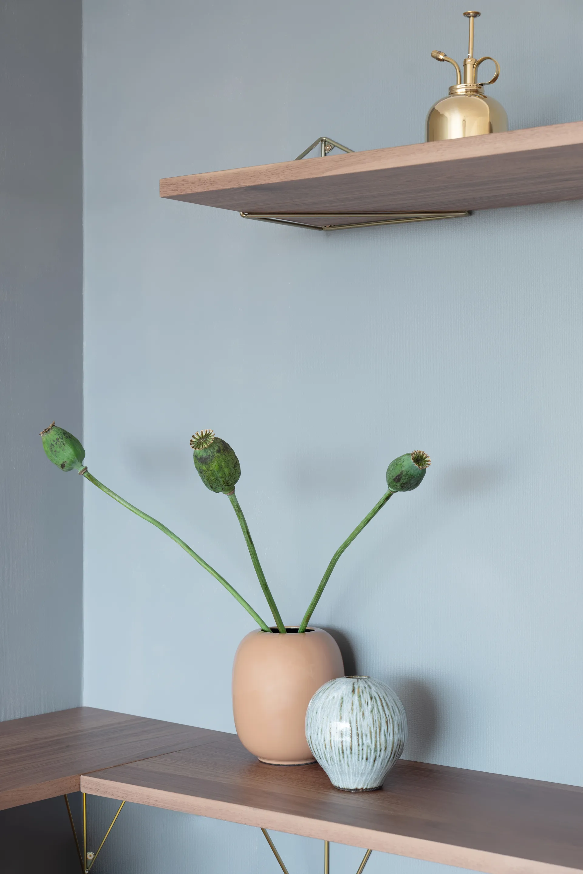 Support Pythagoras, lot de 2, laiton Maze