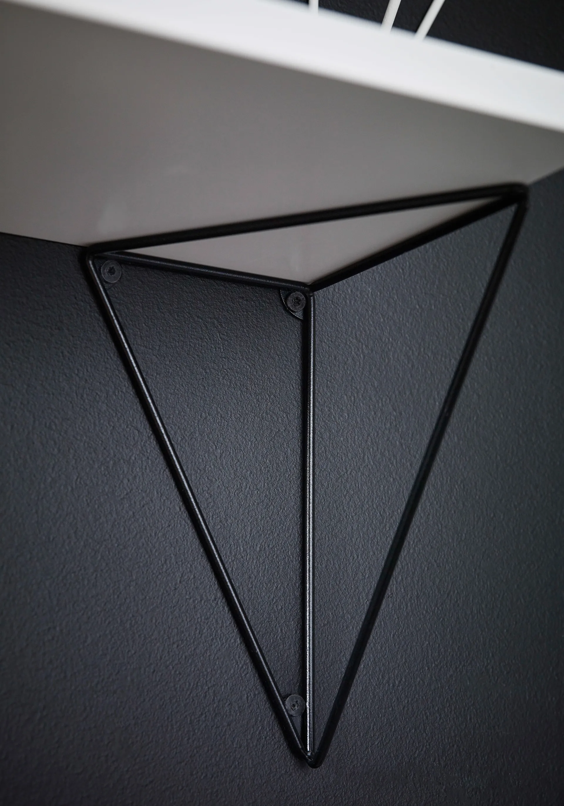 Support Pythagoras, lot de 2, noir Maze