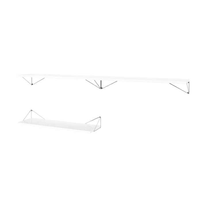 Système d'étagères Pythagoras Bundle A blanc-chrome - undefined - Maze