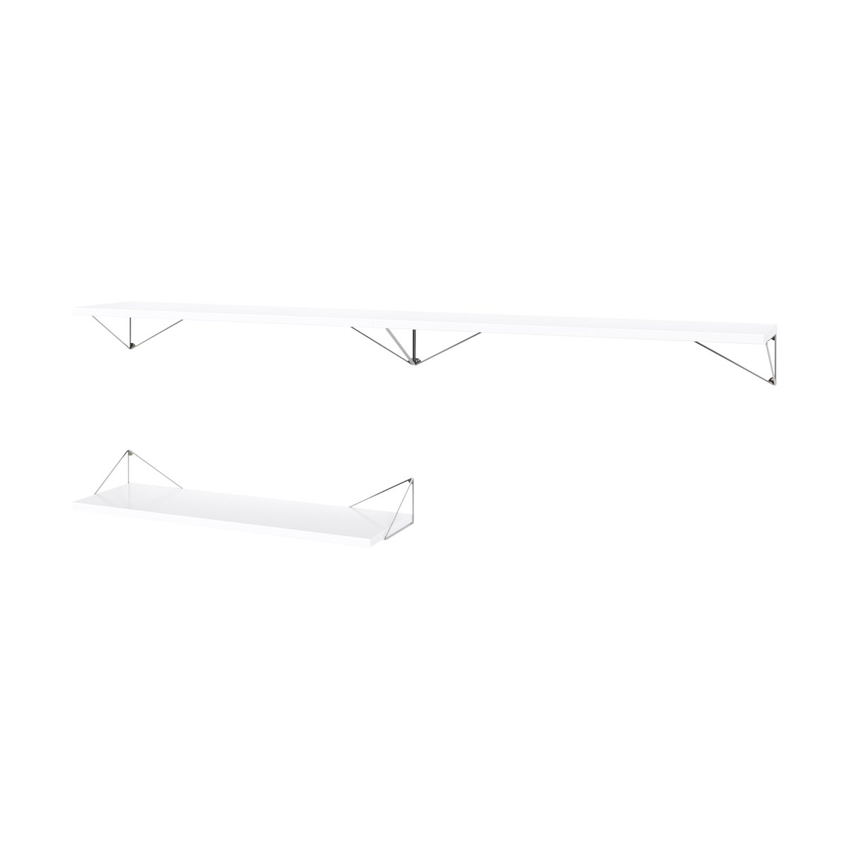 Maze Système d'étagères Pythagoras Bundle A blanc-chrome