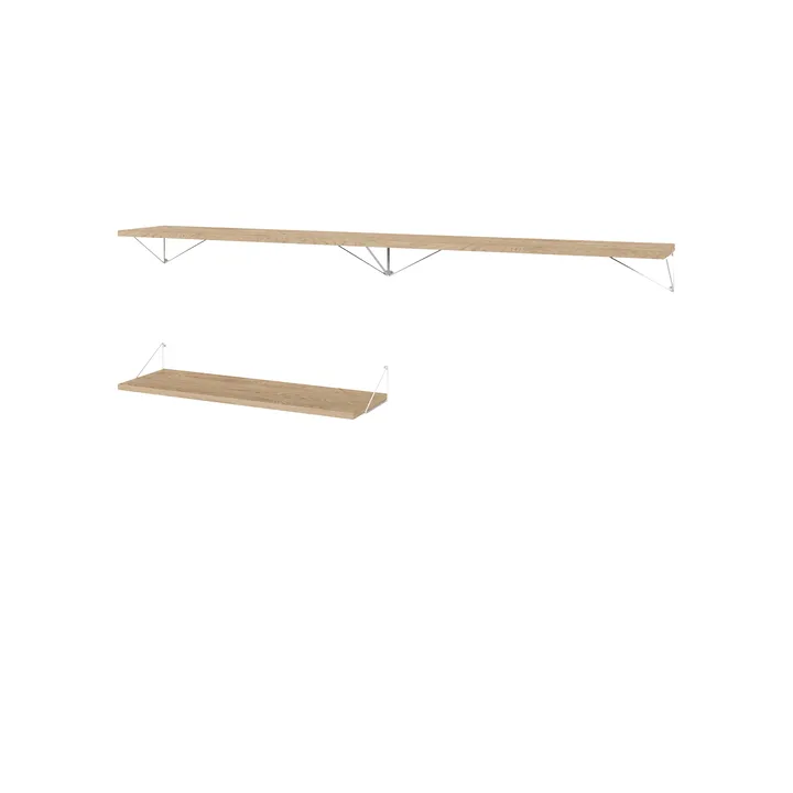 Système d'étagères Pythagoras Bundle A chêne-blanc - Maze