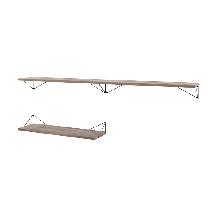 Système d'étagères Pythagoras Bundle A noyer-noir - Maze