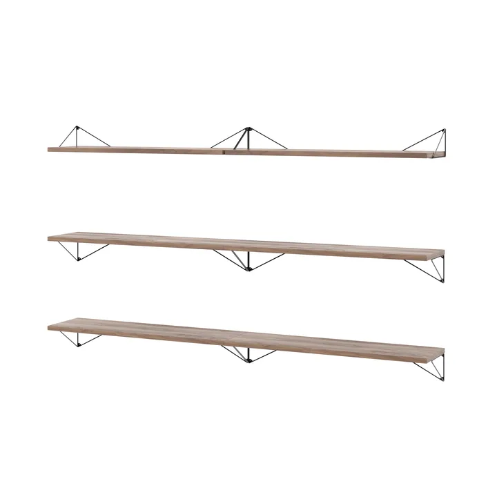 Système d'étagères Pythagoras Bundle B noyer-noir - Maze