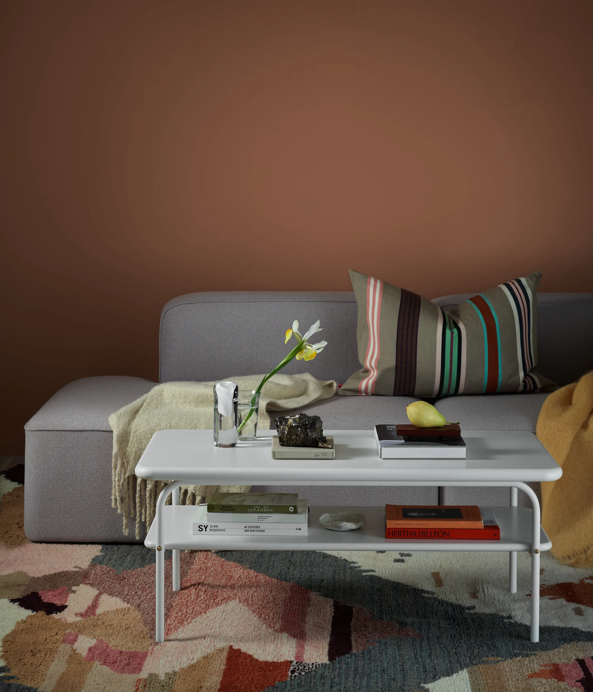 Table basse Anyday, Blanc Maze