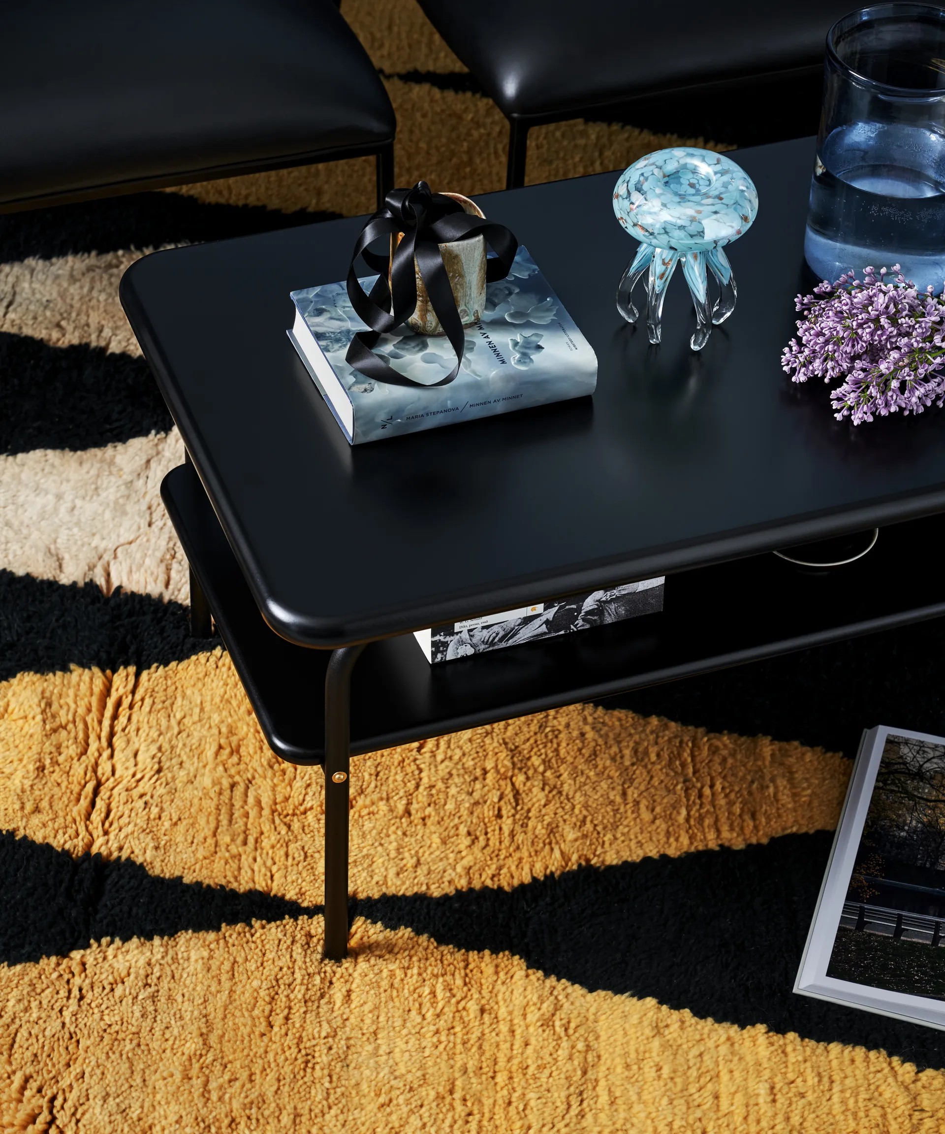 Table basse Anyday, Noir Maze