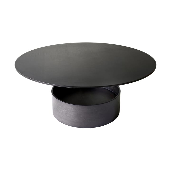 Table basse Parasol L Ø90 cm, Dark stained oak Maze