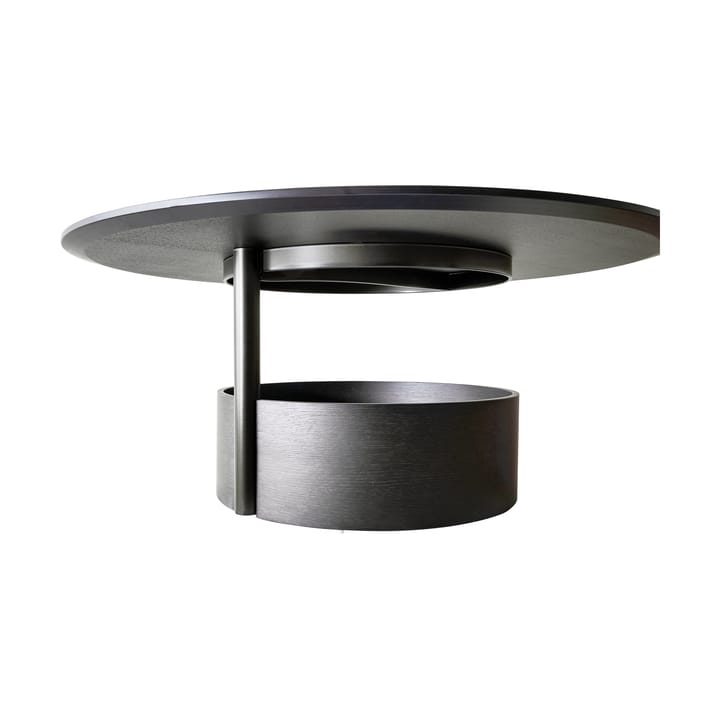 Table basse Parasol L Ø90 cm, Dark stained oak Maze