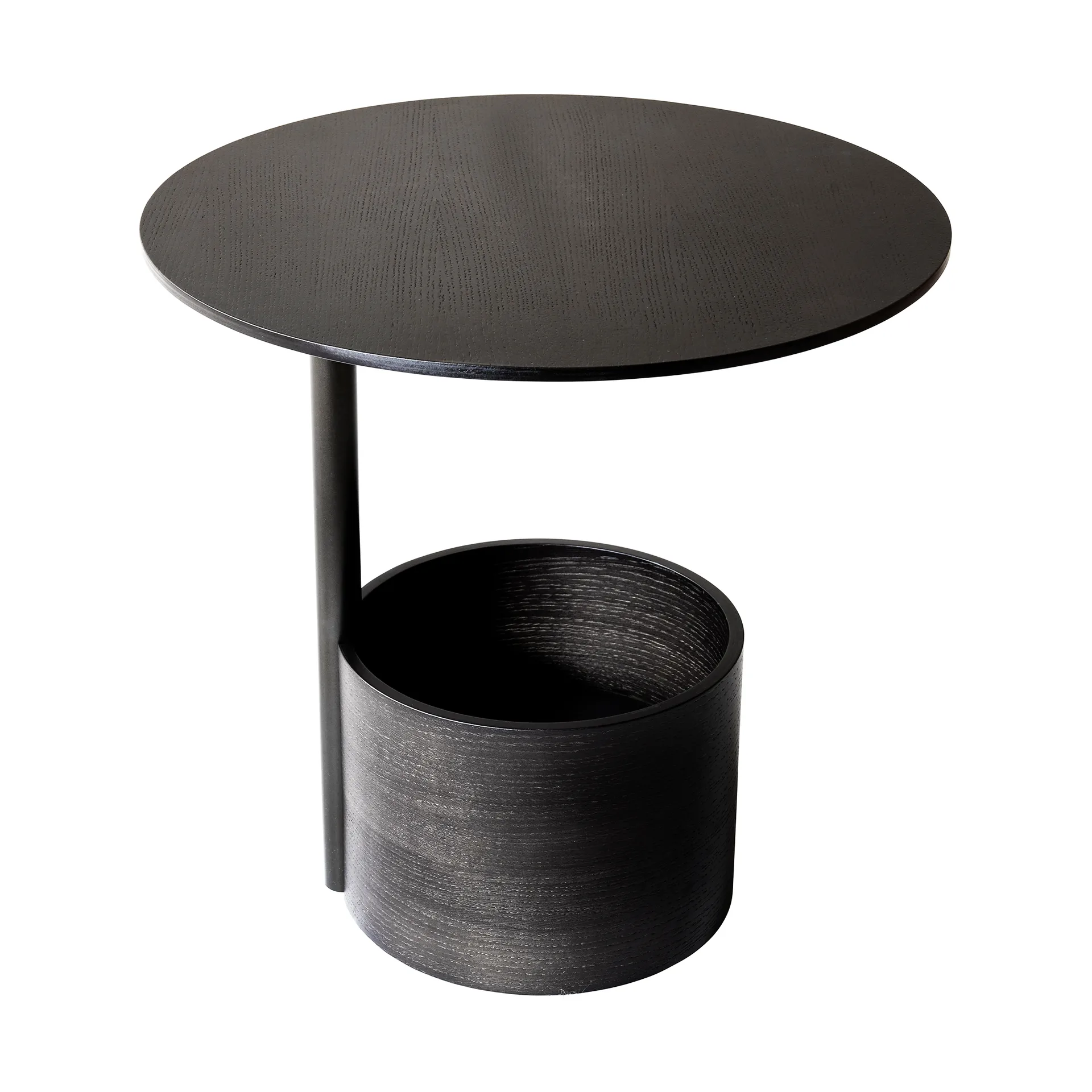 Table basse Parasol S Ø50 cm, Dark stained oak Maze