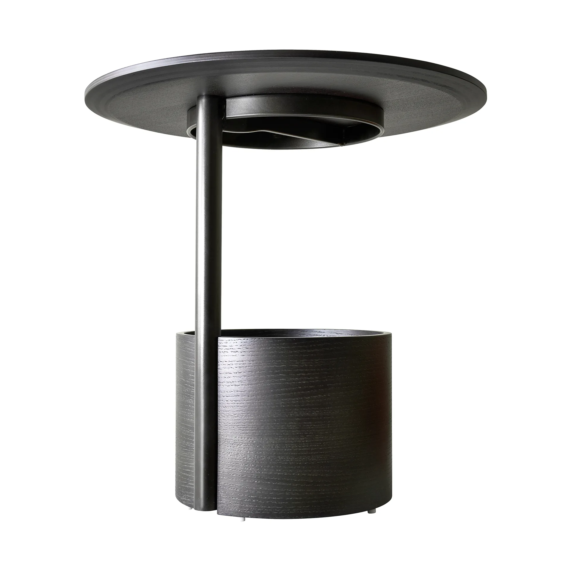 Table basse Parasol S Ø50 cm, Dark stained oak Maze