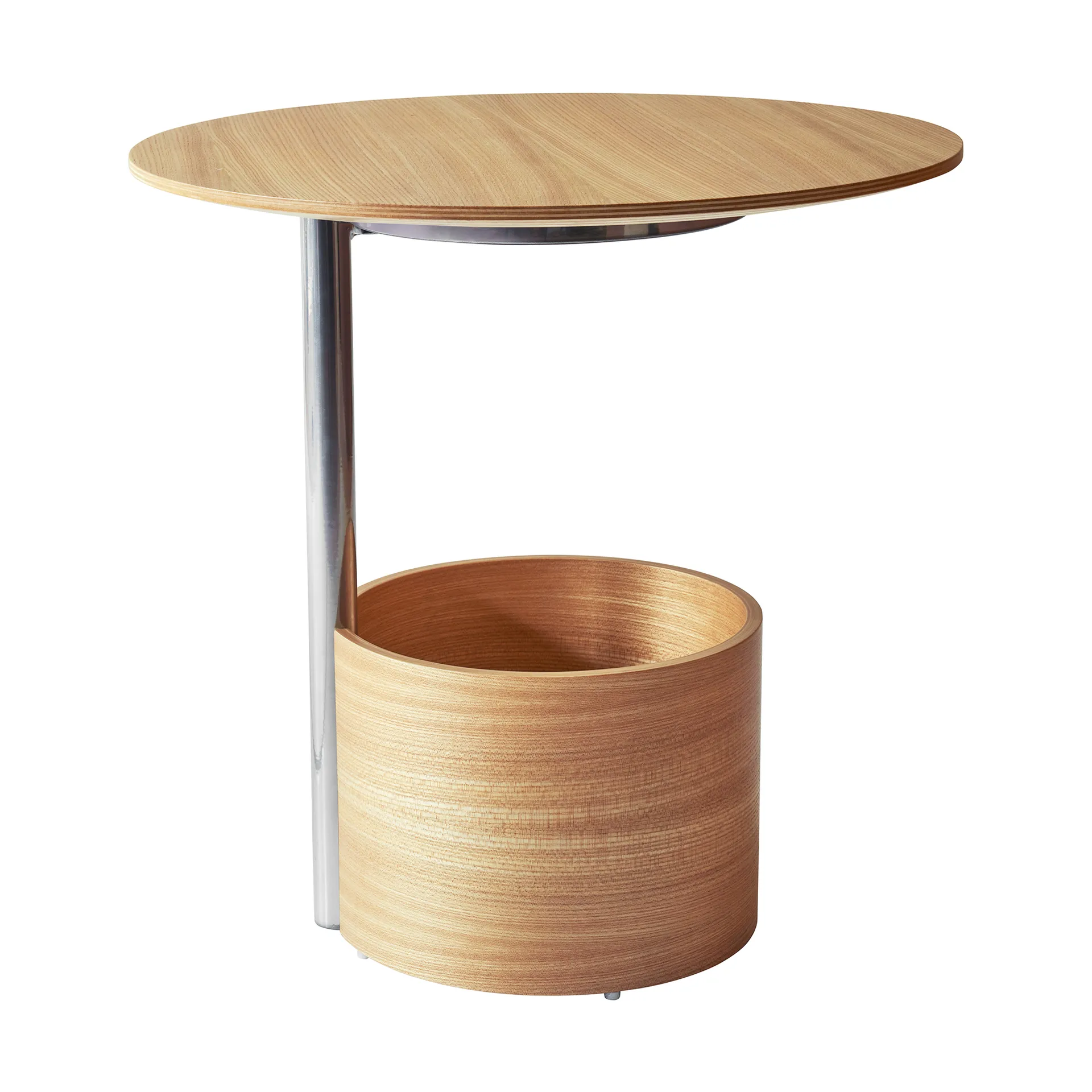 Table basse Parasol S Ø50 cm, Oak Maze