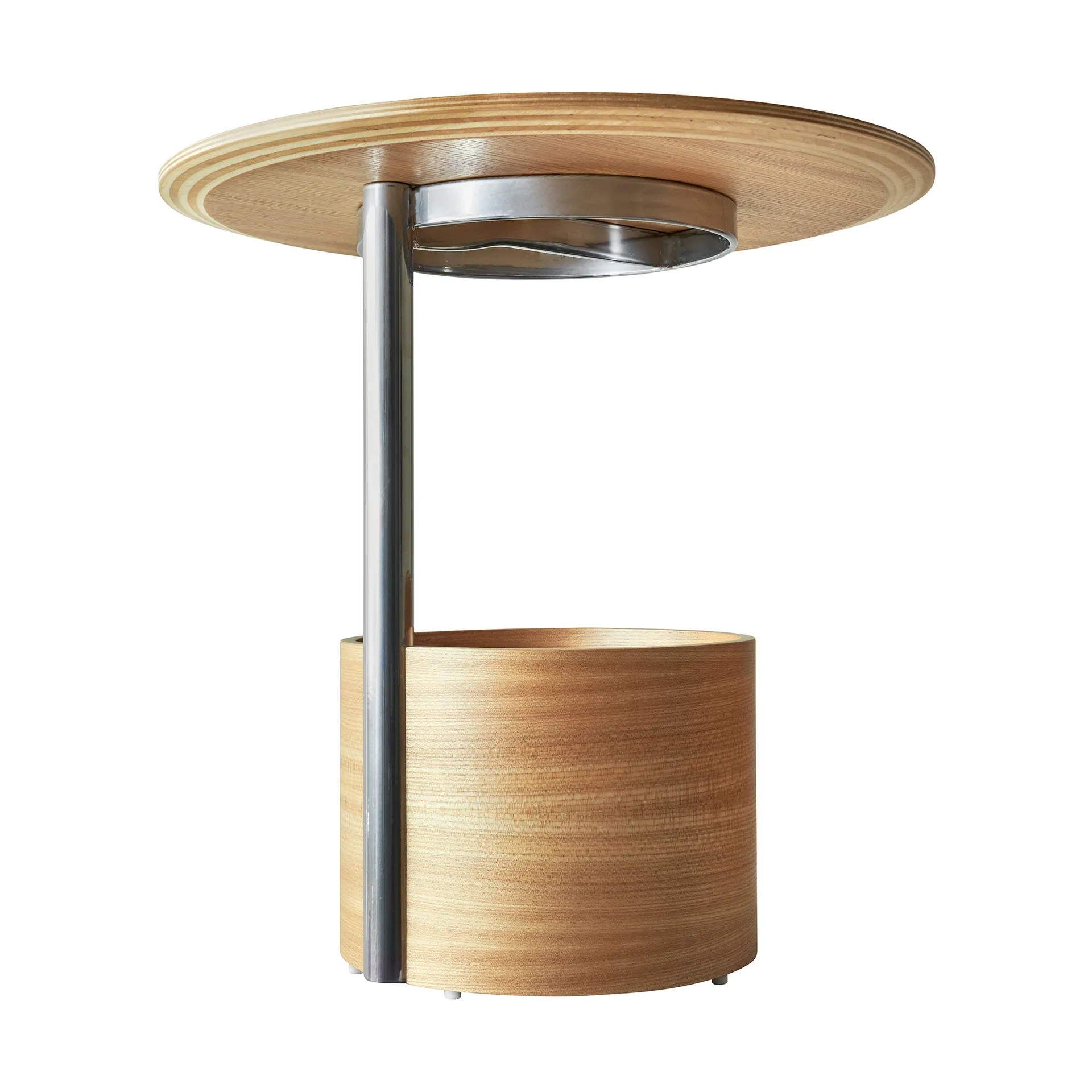 Table basse Parasol S Ø50 cm, Oak Maze