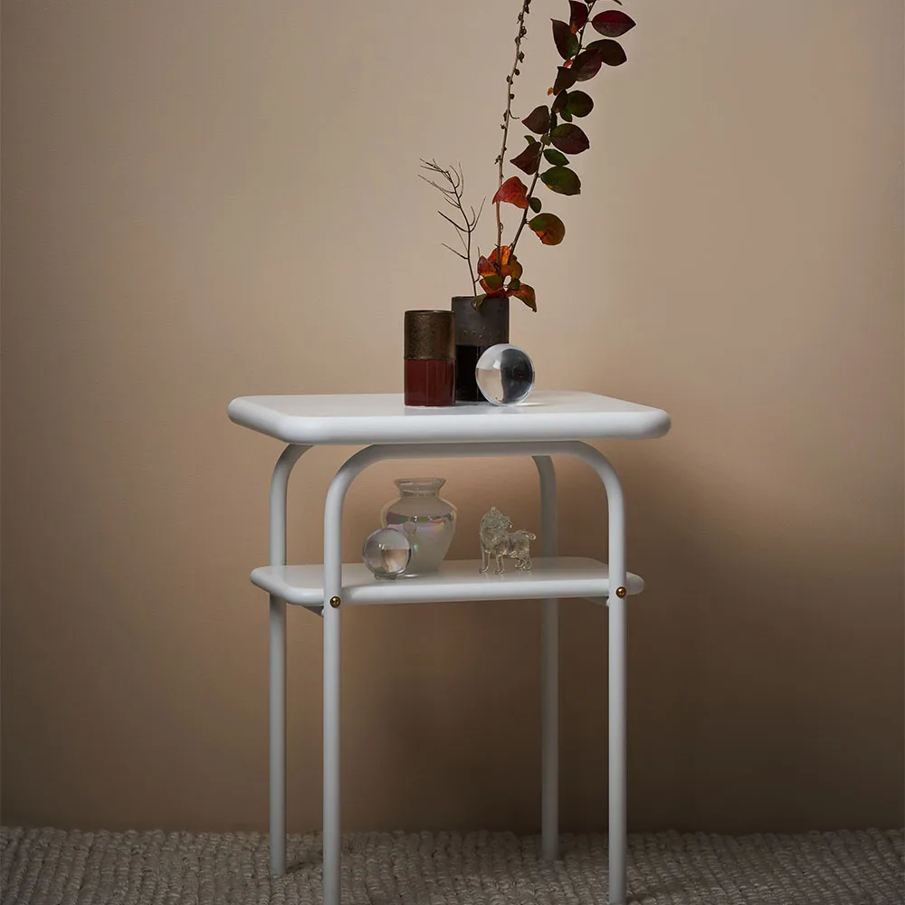 Table d'appoint Anyplace, white Maze