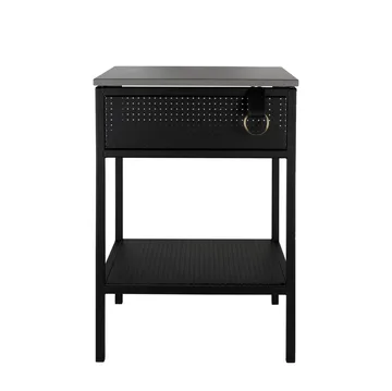 Table d'appoint Tracy, pour droitier - noir - Maze