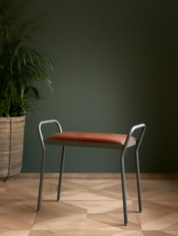 Tabouret Anyone - gris-vert/cognac vintage - Maze