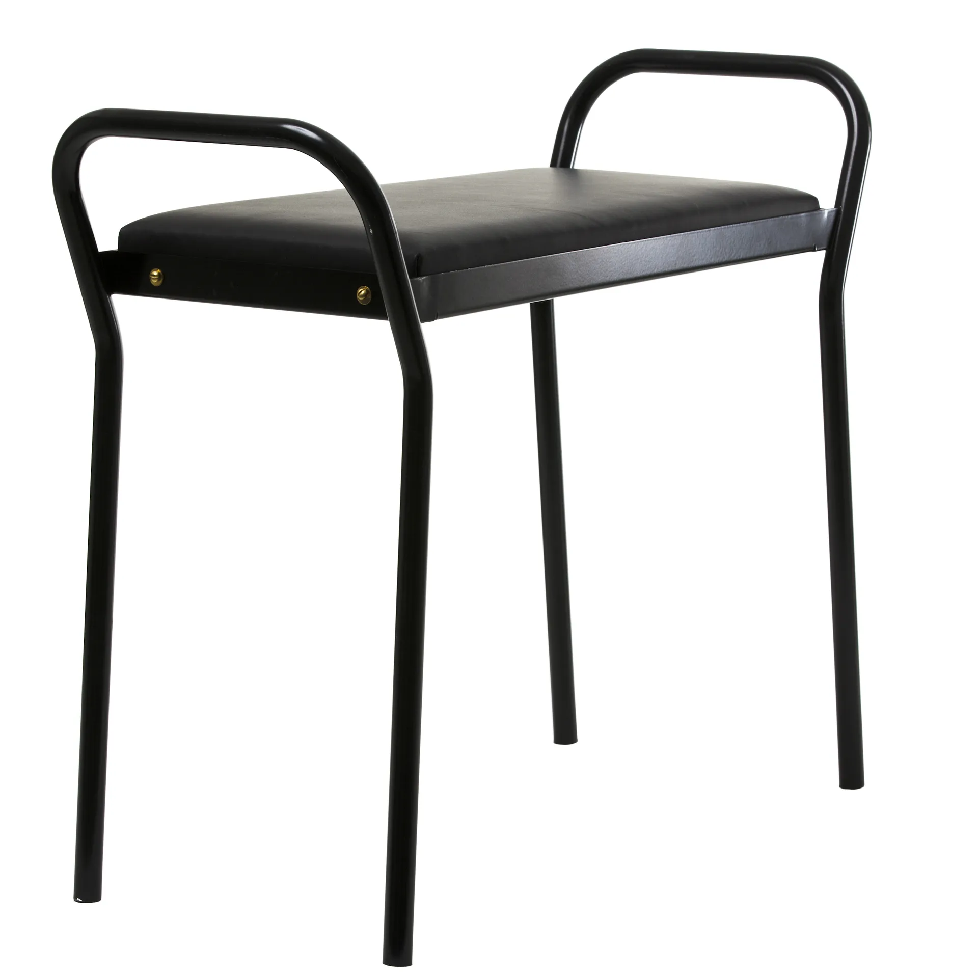 Tabouret Anyone, noir-cuir noir Maze