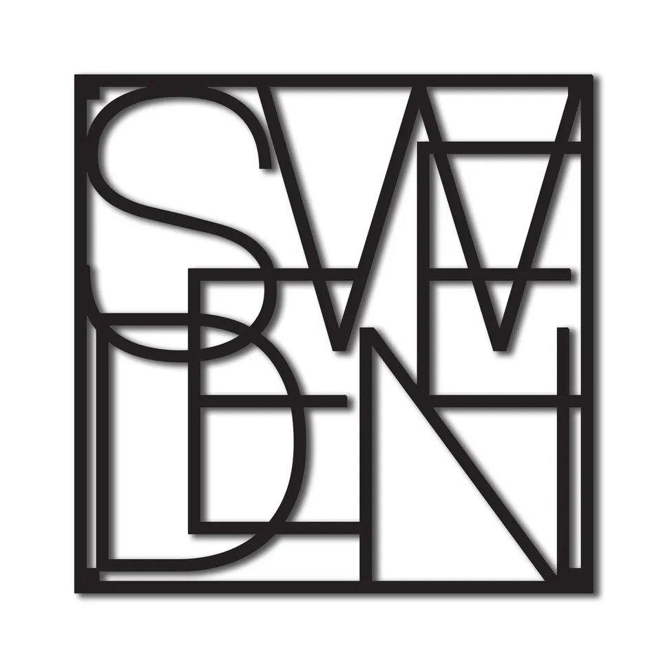 Dessous de plat City, Sweden MEN AT WORK