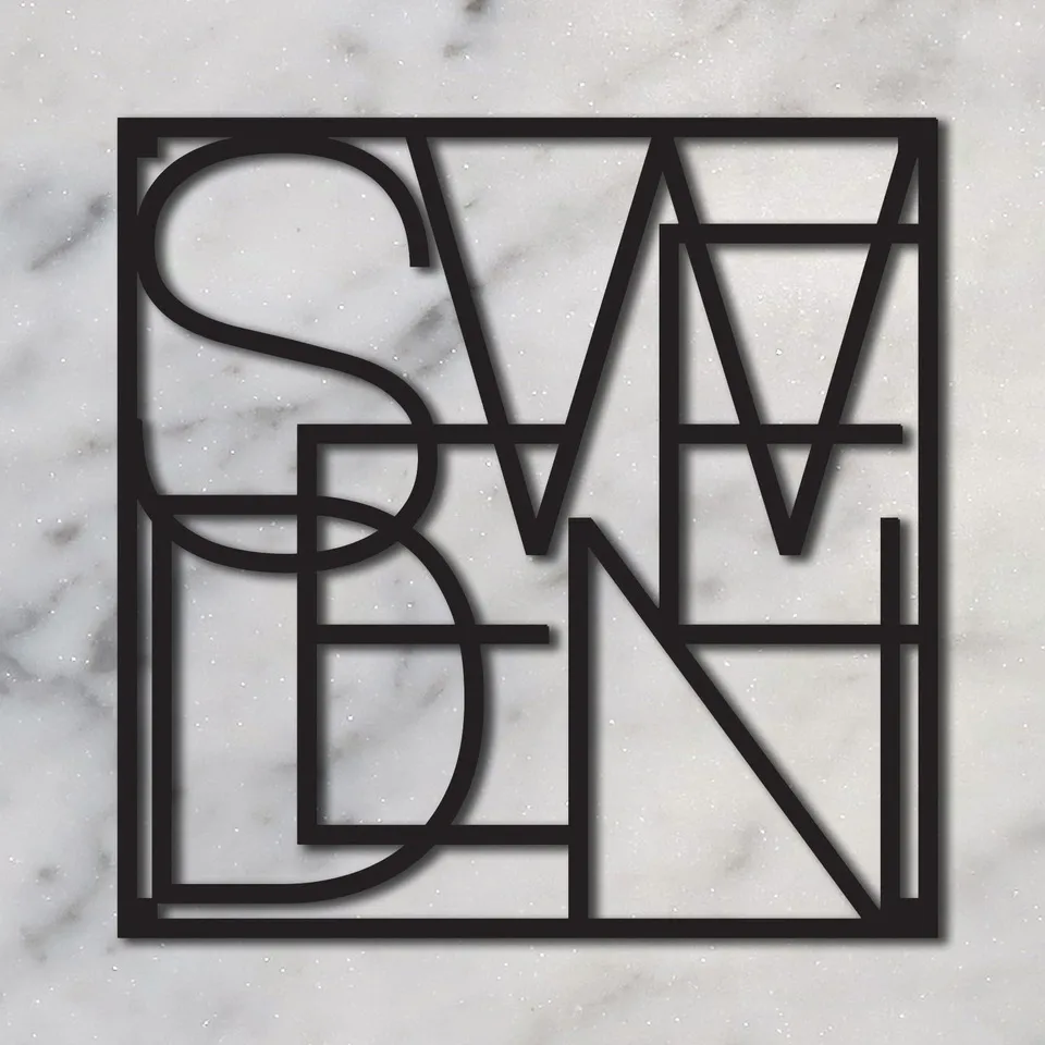 Dessous de plat City, Sweden MEN AT WORK