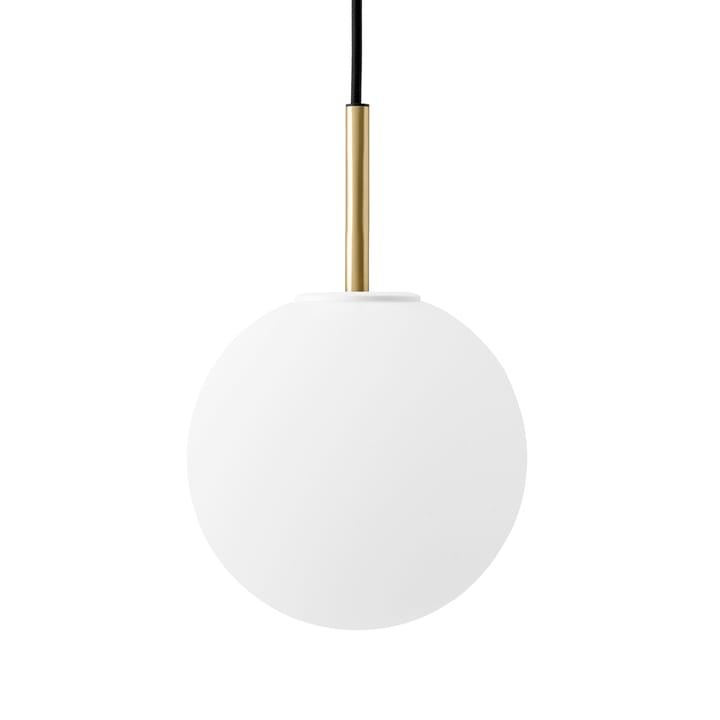 Lampe à suspension TR Laiton - Verre Opalee mat - MENU