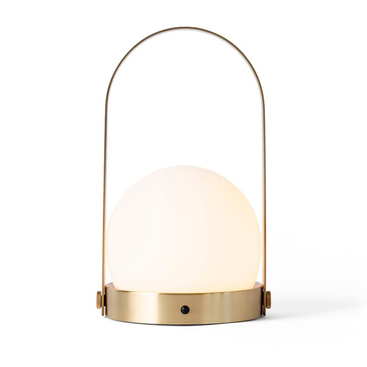 Lampe de table portable Carrie - laiton brossé - MENU