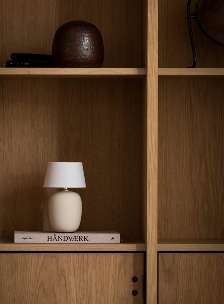 Lampe de table portable Torso - Sable - MENU