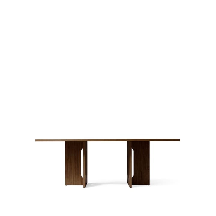 Table à manger Androgyne Rectangular - oak dark stained, 210x110 cm - MENU