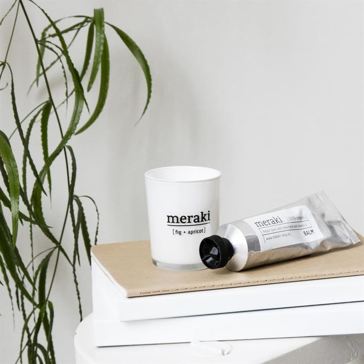 Bougie parfumée Meraki 12 heures, Fresh cotton Meraki