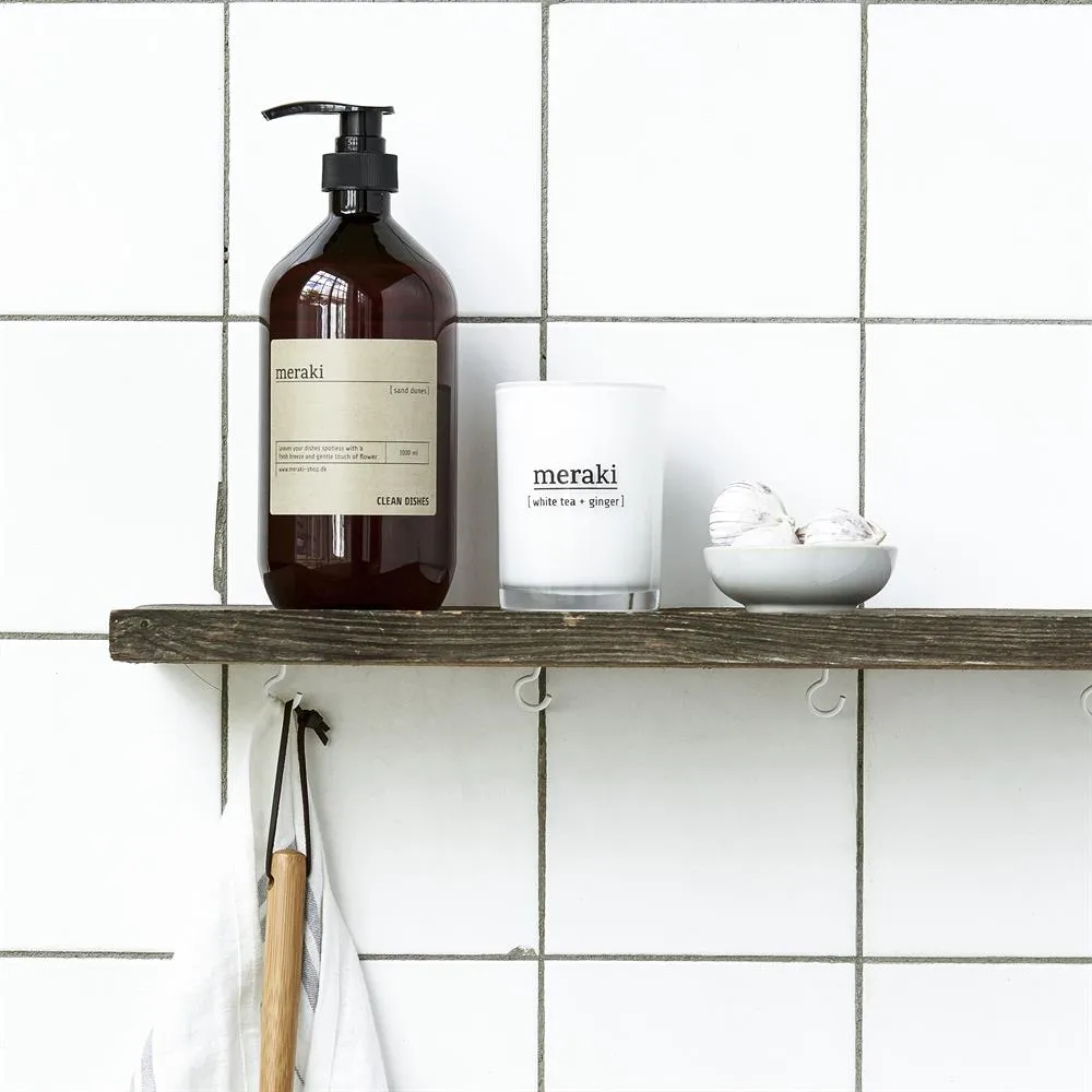 Bougie parfumée Meraki 35 heures, Fresh cotton Meraki