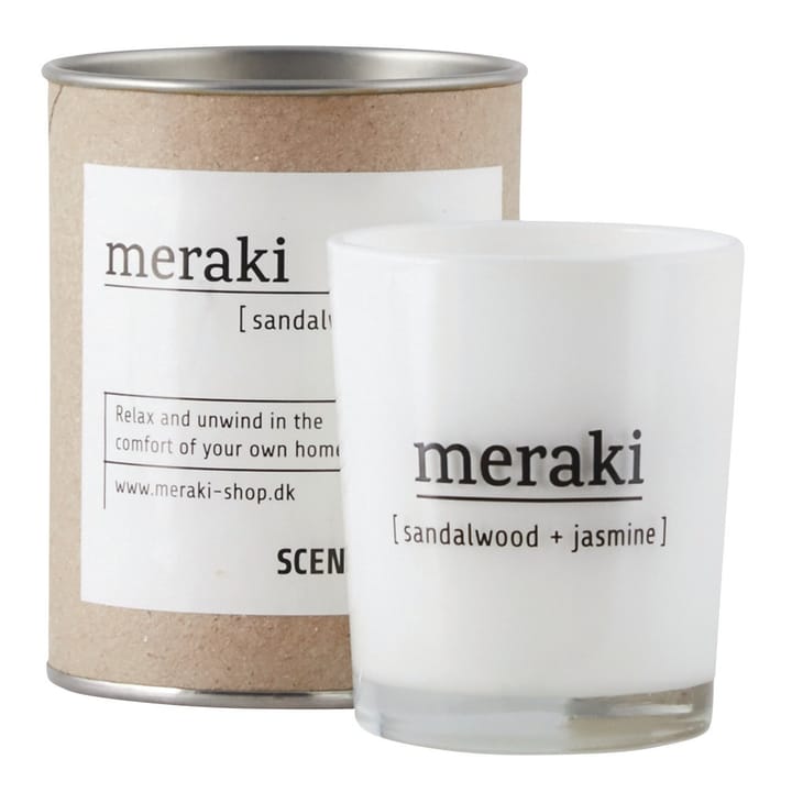 Bougie parfumée Meraki 35 heures - Sandalwood-jasmine - Meraki