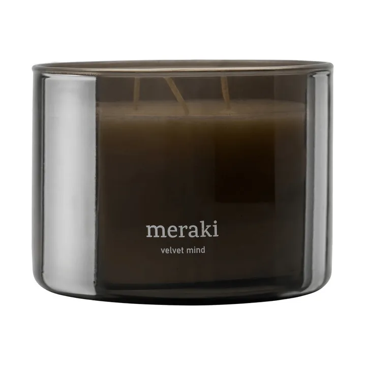 Bougie parfumée Meraki, 60 heures - Velvet mind - Meraki