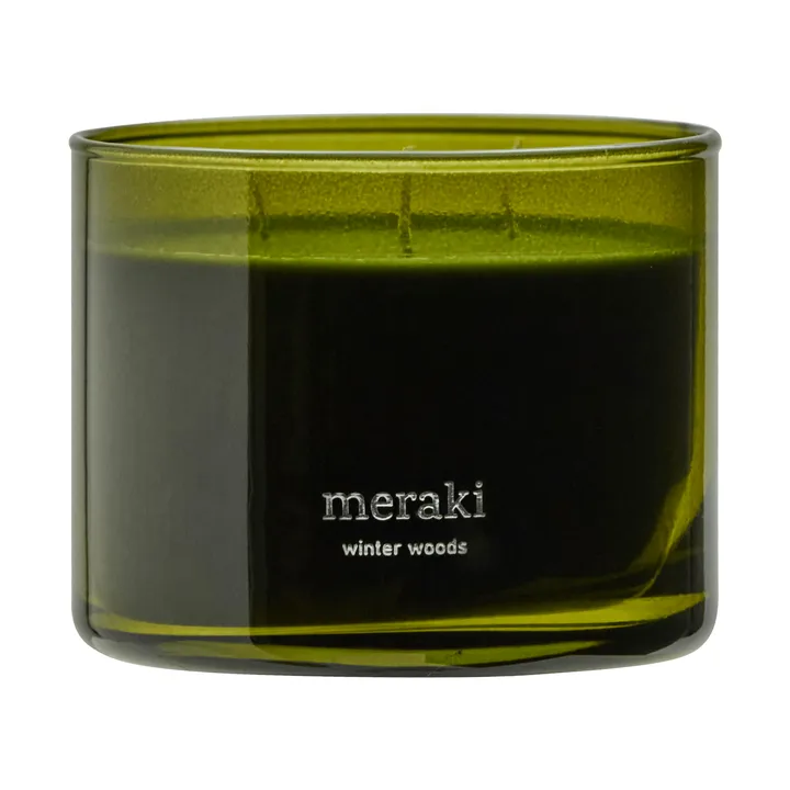 Bougie parfumée Meraki, 60 heures - Winter woods - Meraki