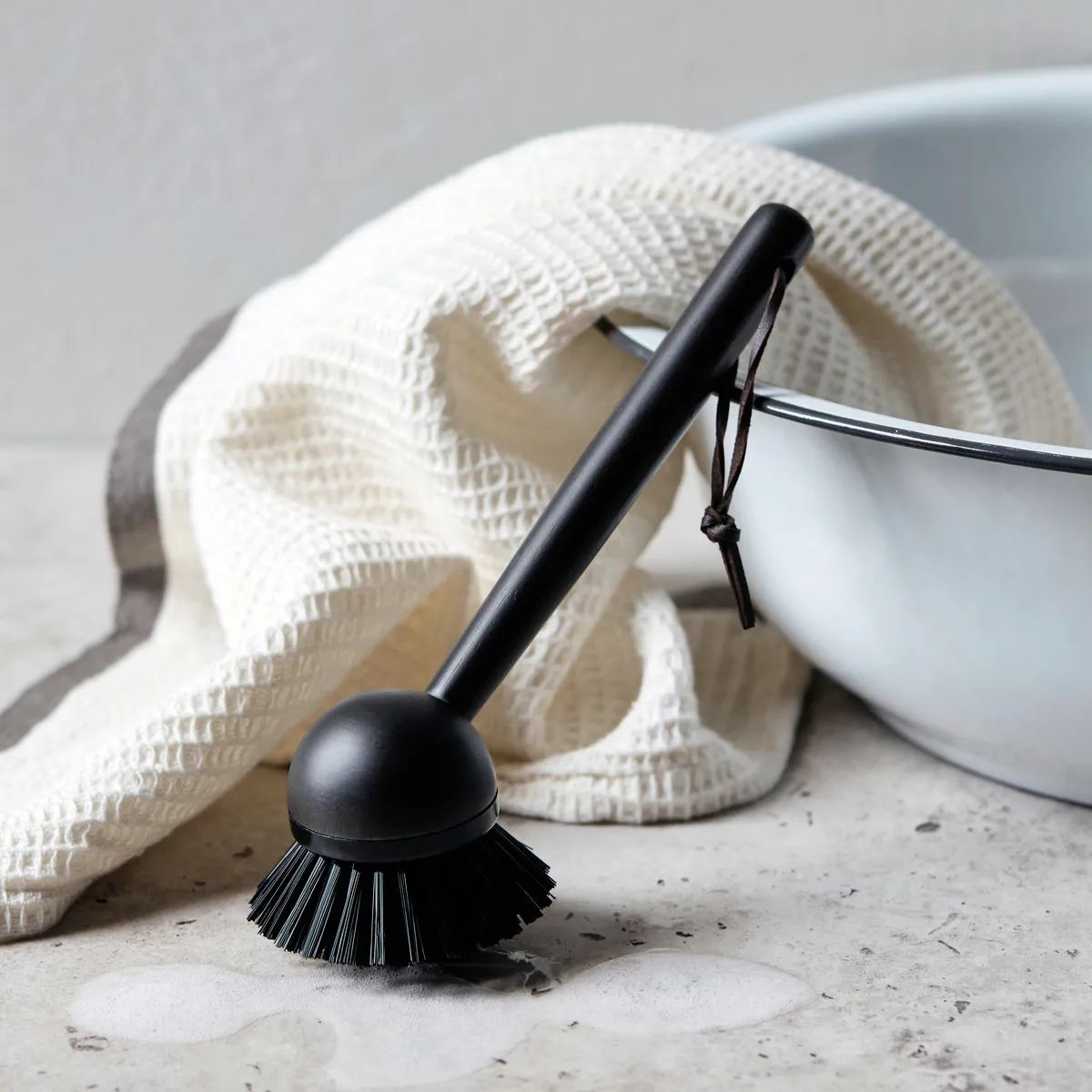 Brosse à vaisselle, Noir Meraki